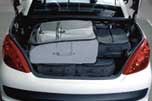 Peugeot 207 CC luggage area