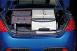 Peugeot 308 CC luggage area
